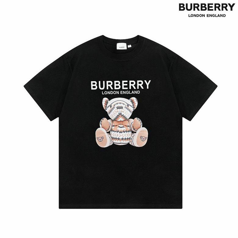 Wholesale Cheap B urberry Designer Short Sleeve T shirts for Sale