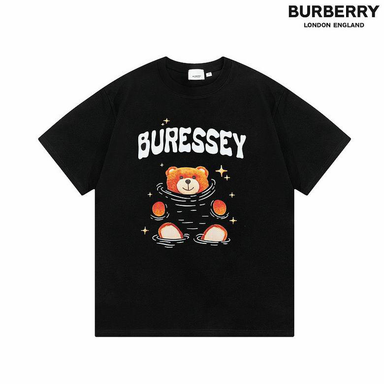 Wholesale Cheap B urberry Designer Short Sleeve T shirts for Sale