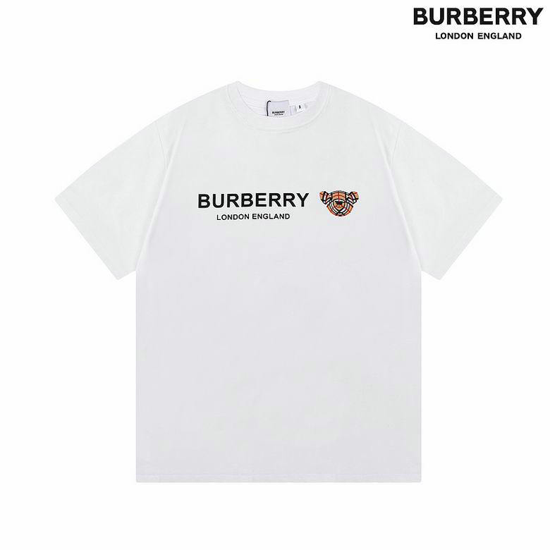Wholesale Cheap B urberry Designer Short Sleeve T shirts for Sale