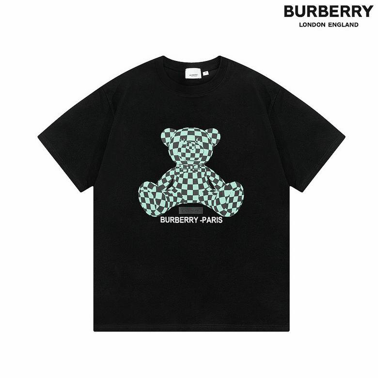 Wholesale Cheap B urberry Designer Short Sleeve T shirts for Sale