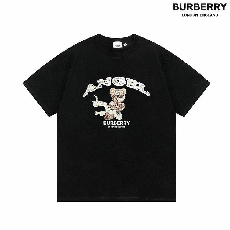 Wholesale Cheap B urberry Designer Short Sleeve T shirts for Sale