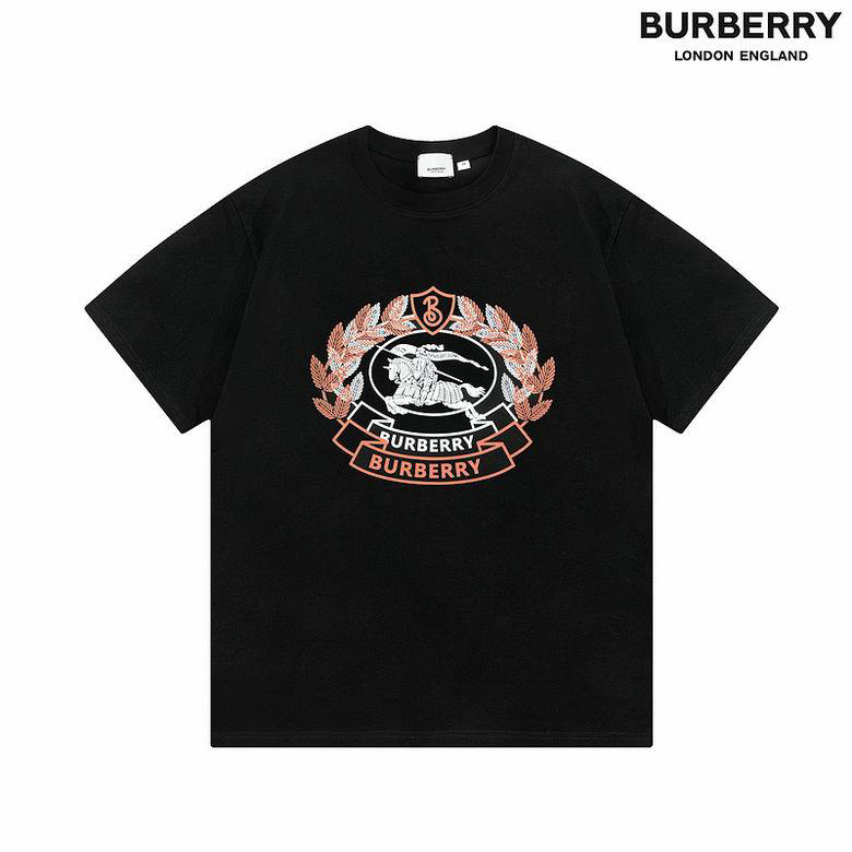 Wholesale Cheap B urberry Designer Short Sleeve T shirts for Sale