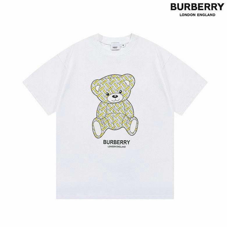 Wholesale Cheap B urberry Designer Short Sleeve T shirts for Sale