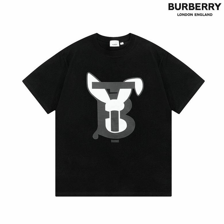 Wholesale Cheap B urberry Designer Short Sleeve T shirts for Sale