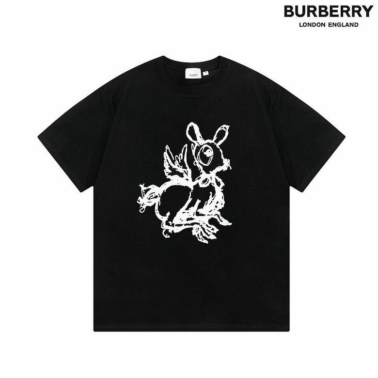 Wholesale Cheap B urberry Designer Short Sleeve T shirts for Sale