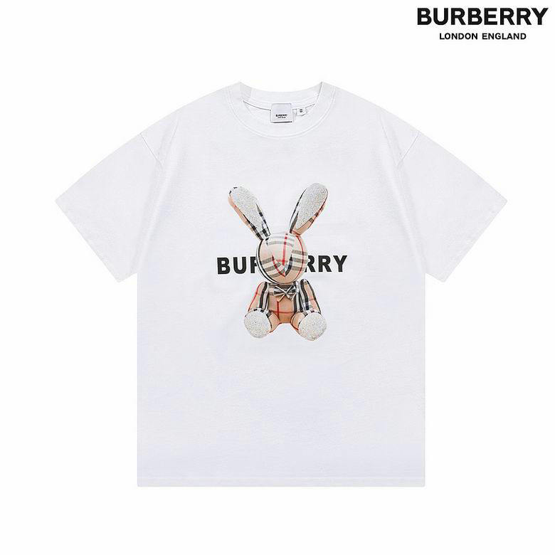 Wholesale Cheap B urberry Designer Short Sleeve T shirts for Sale