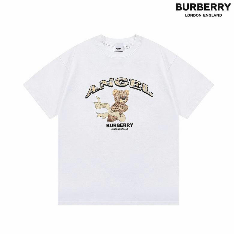 Wholesale Cheap B urberry Designer Short Sleeve T shirts for Sale