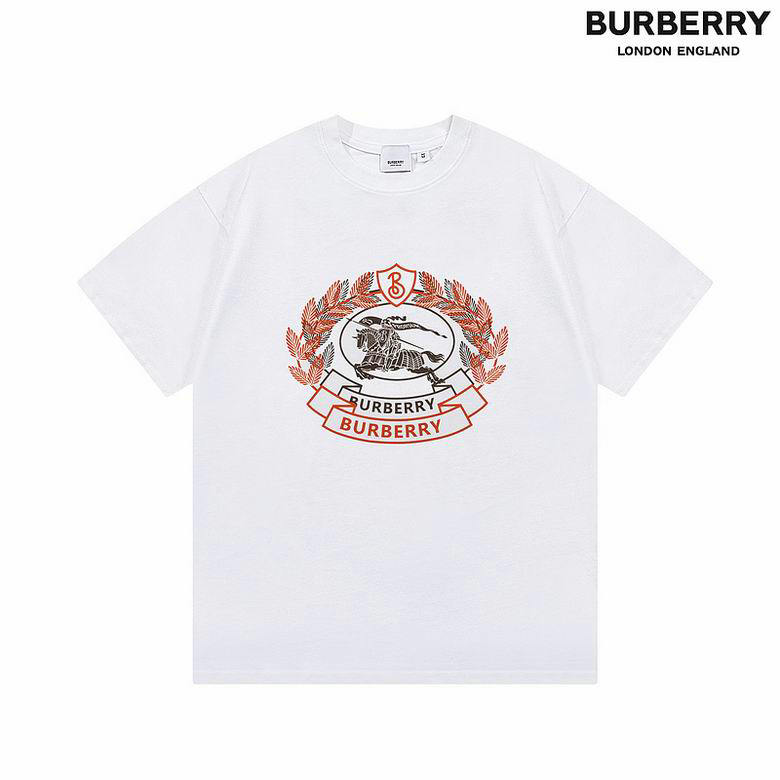 Wholesale Cheap B urberry Designer Short Sleeve T shirts for Sale