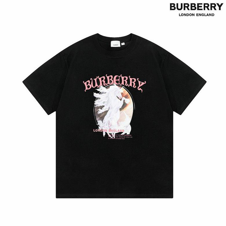 Wholesale Cheap B urberry Designer Short Sleeve T shirts for Sale