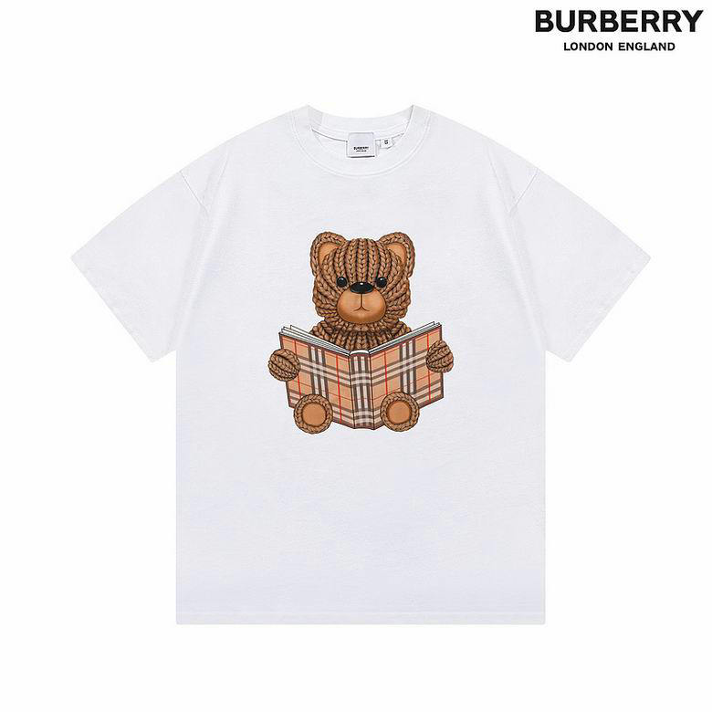 Wholesale Cheap B urberry Designer Short Sleeve T shirts for Sale
