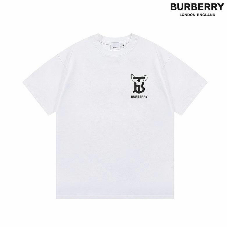 Wholesale Cheap B urberry Designer Short Sleeve T shirts for Sale