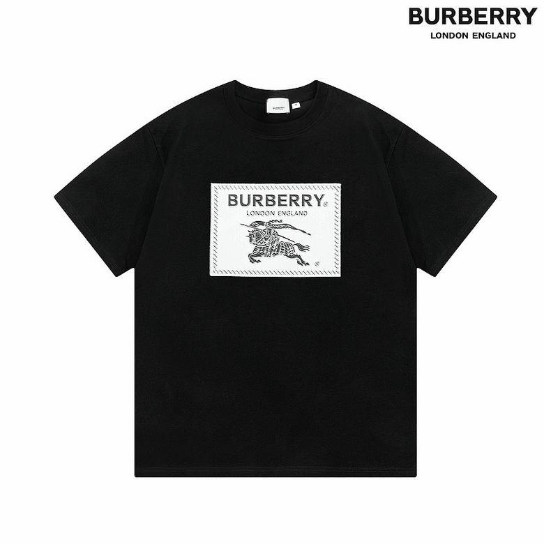 Wholesale Cheap B urberry Designer Short Sleeve T shirts for Sale