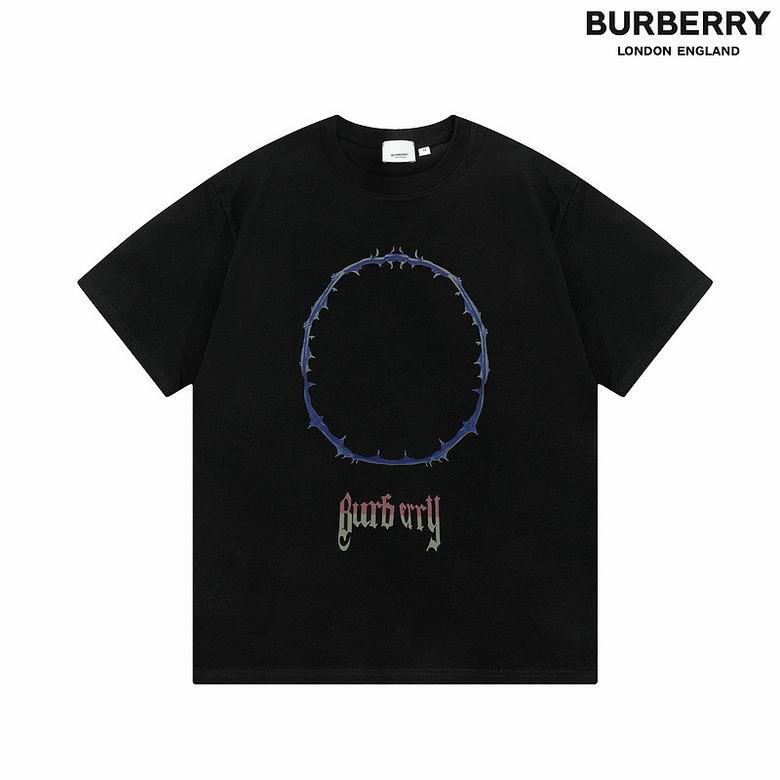 Wholesale Cheap B urberry Designer Short Sleeve T shirts for Sale