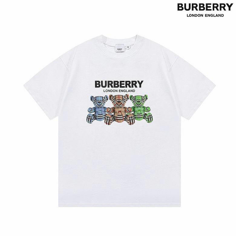 Wholesale Cheap B urberry Designer Short Sleeve T shirts for Sale