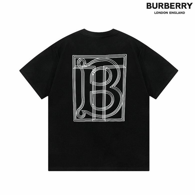 Wholesale Cheap B urberry Designer Short Sleeve T shirts for Sale