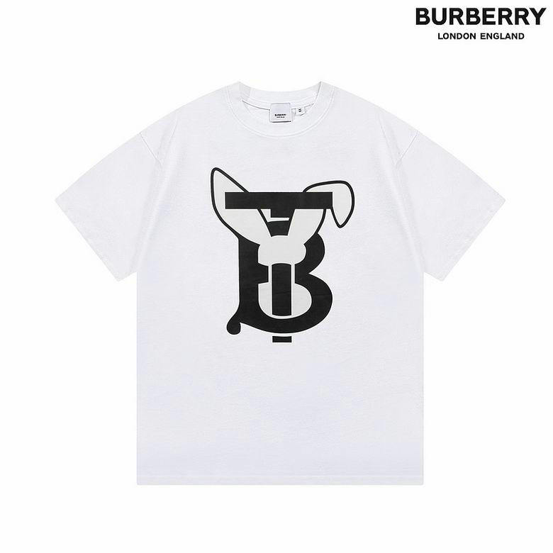 Wholesale Cheap B urberry Designer Short Sleeve T shirts for Sale