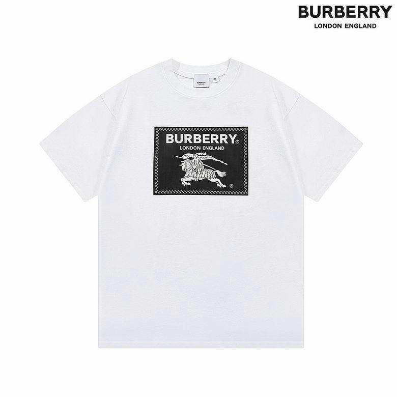 Wholesale Cheap B urberry Designer Short Sleeve T shirts for Sale