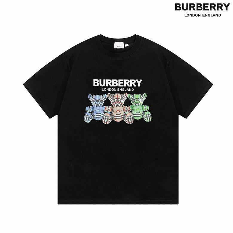 Wholesale Cheap B urberry Designer Short Sleeve T shirts for Sale
