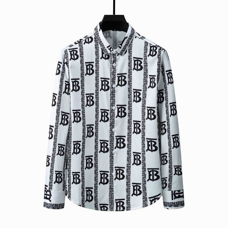 Wholesale Cheap B urberry Long Shirts for Sale