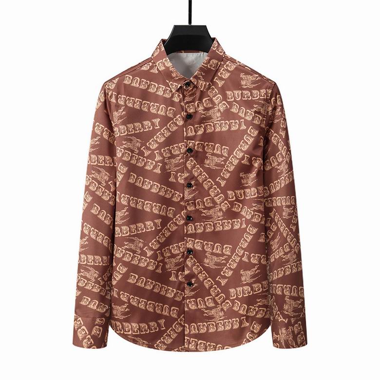 Wholesale Cheap B urberry Long Shirts for Sale