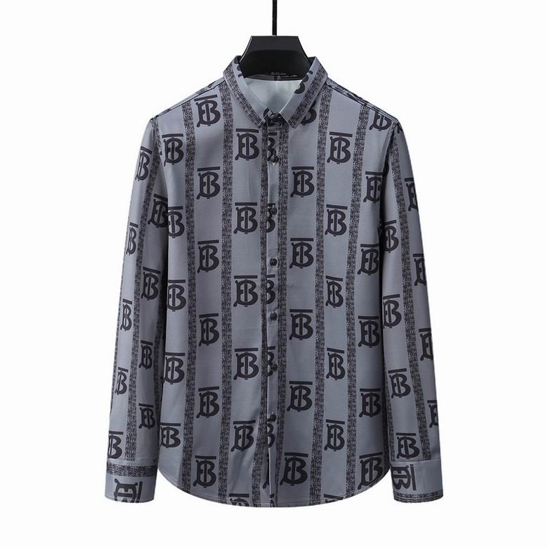Wholesale Cheap B urberry Long Shirts for Sale