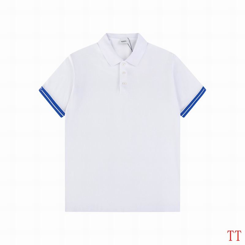 Wholesale Cheap B.urberry Short Sleeve Lapel T Shirts for sale