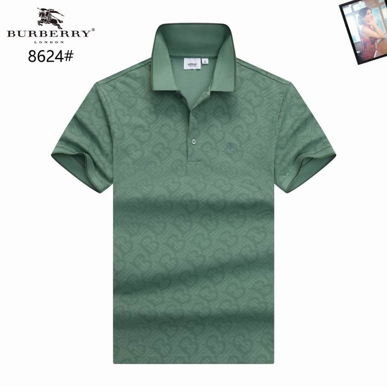 Wholesale High-quality Fashion B.urberry Short Sleeve Lapel men's Designer T-Shirts for sale
