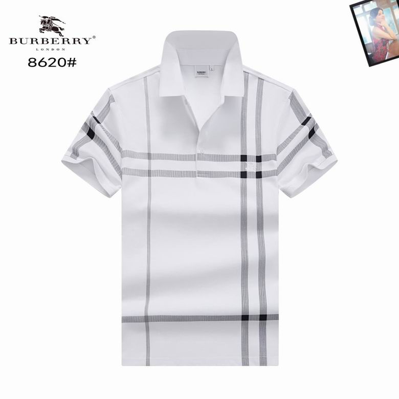 Wholesale High-quality Fashion B.urberry Short Sleeve Lapel men's Designer T-Shirts for sale