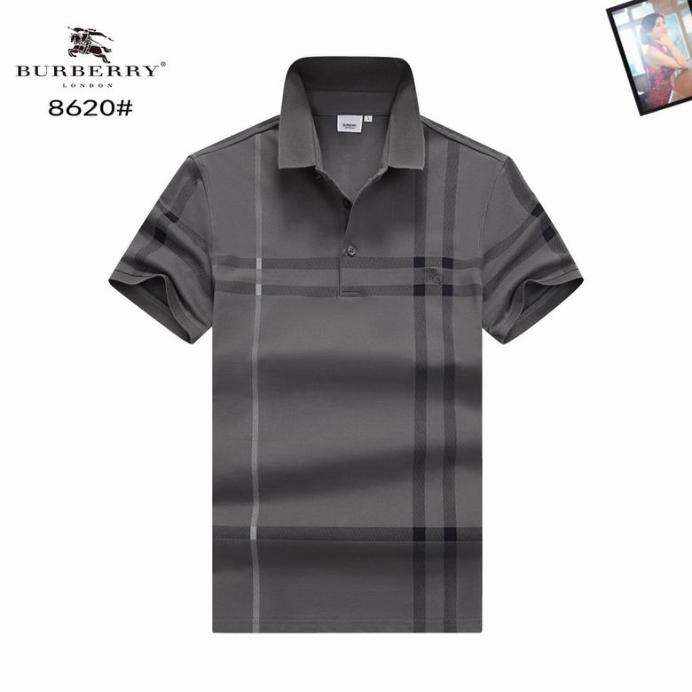 Wholesale High-quality Fashion B.urberry Short Sleeve Lapel men's Designer T-Shirts for sale