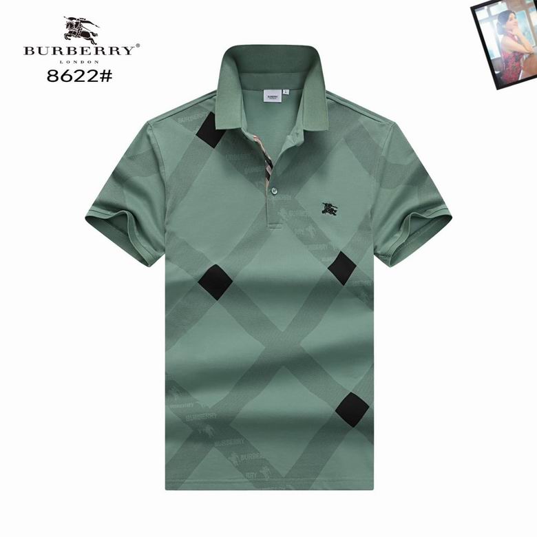 Wholesale High-quality Fashion B.urberry Short Sleeve Lapel men's Designer T-Shirts for sale