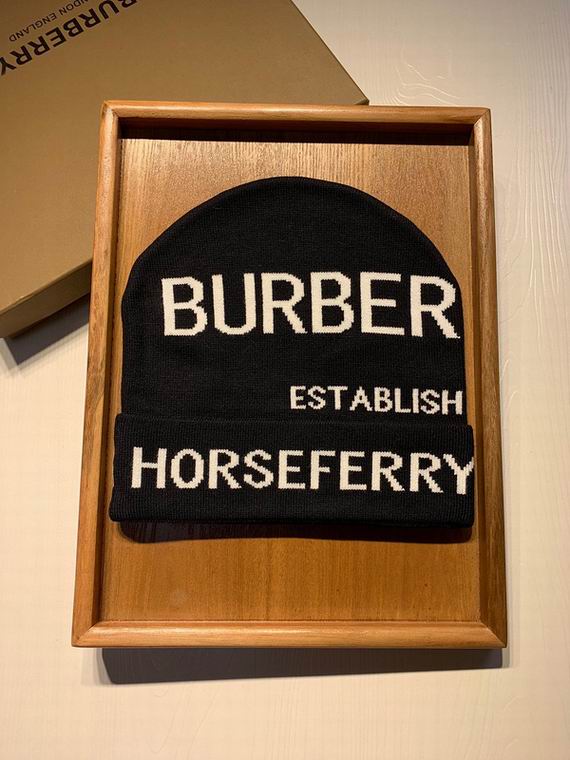 Wholesale Cheap B urberry Cashmere Beanies for Sale