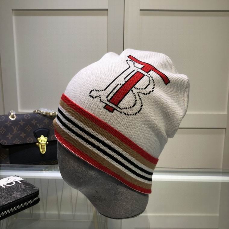 Wholesale Cheap B urberry Cashmere Beanies for Sale