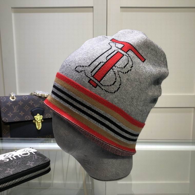 Wholesale Cheap B urberry Cashmere Beanies for Sale