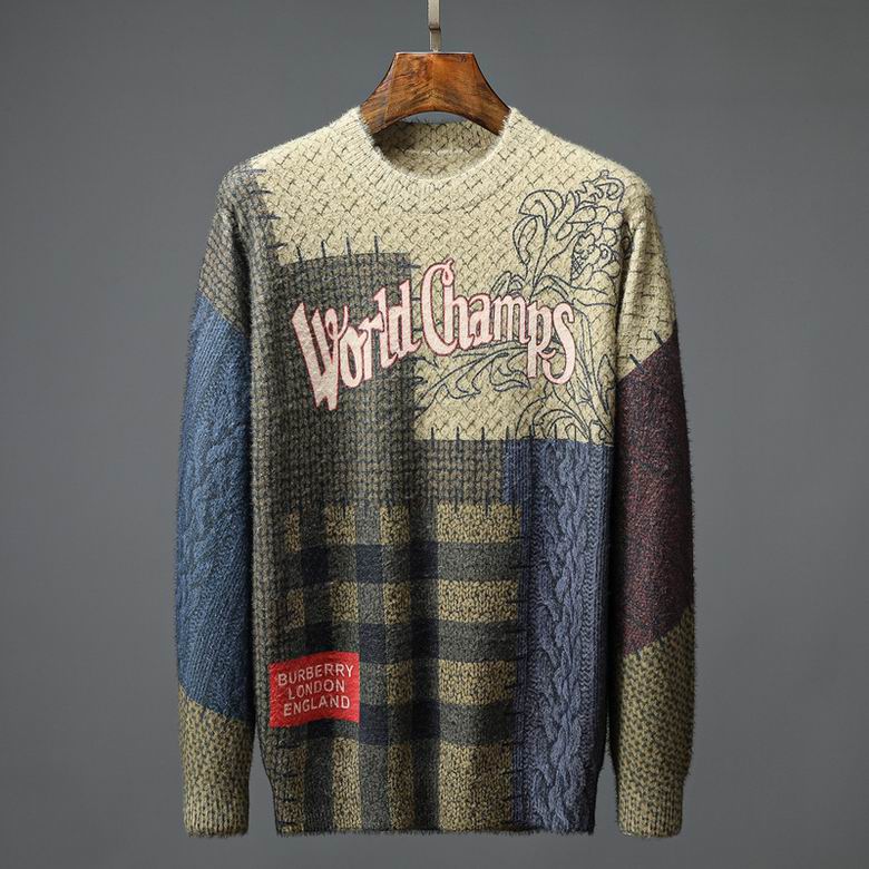 Wholesale Cheap B urberry men's Designer Sweater for Sale