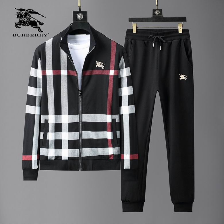 Wholesale Cheap B urberry Designer Tracksuits for Sale