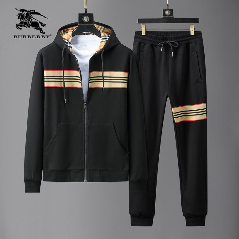 Wholesale Cheap B urberry Designer Tracksuits for Sale