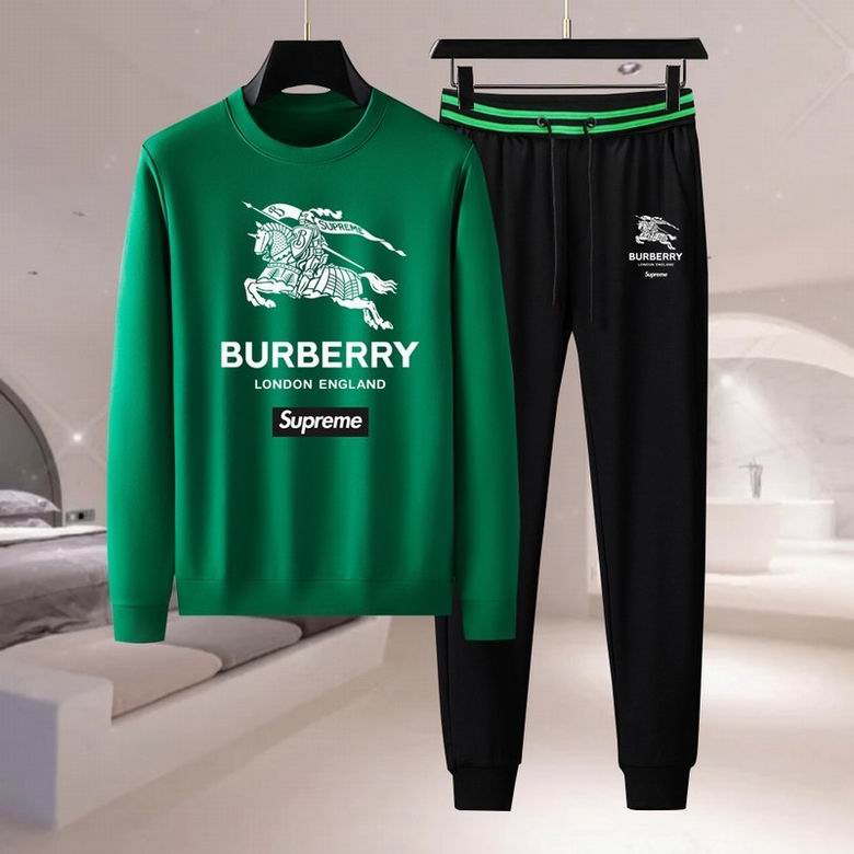 Wholesale Cheap B urberry Designer Tracksuits for Sale