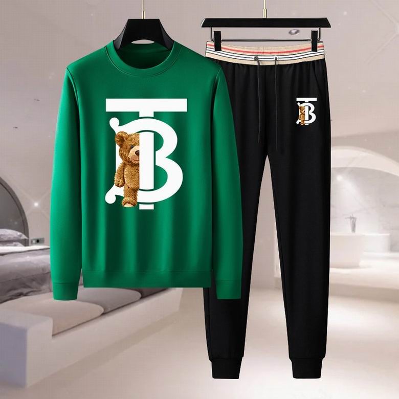 Wholesale Cheap B urberry Designer Tracksuits for Sale