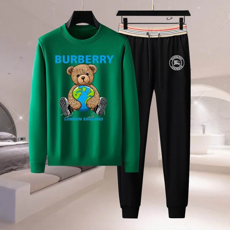 Wholesale Cheap B urberry Designer Tracksuits for Sale