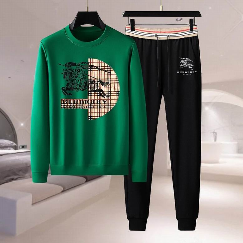 Wholesale Cheap B urberry Designer Tracksuits for Sale