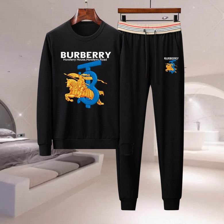 Wholesale Cheap B urberry Designer Tracksuits for Sale