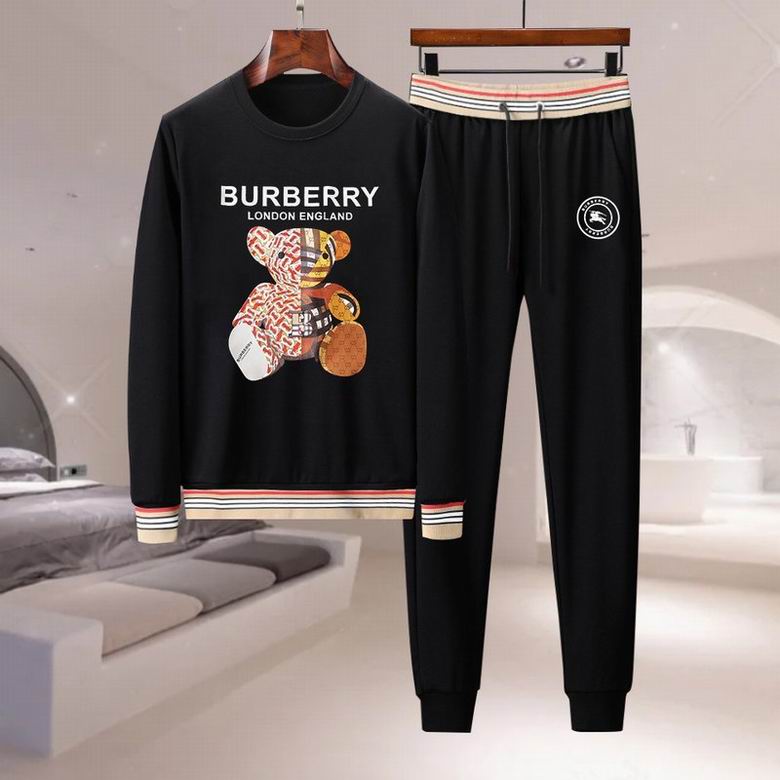 Wholesale Cheap B urberry Designer Tracksuits for Sale