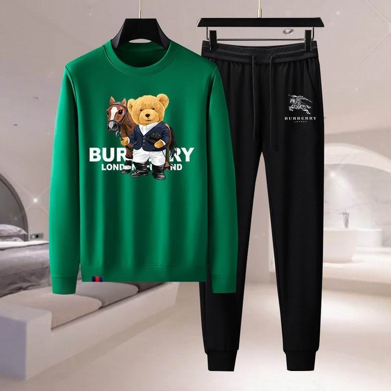 Wholesale Cheap B urberry Designer Tracksuits for Sale