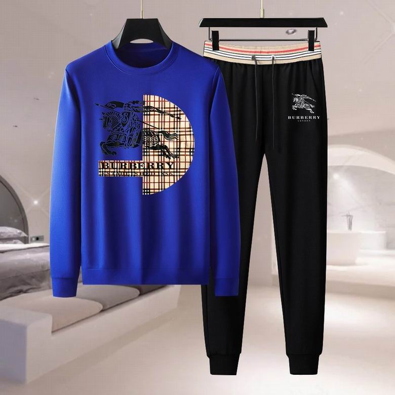 Wholesale Cheap B urberry Designer Tracksuits for Sale