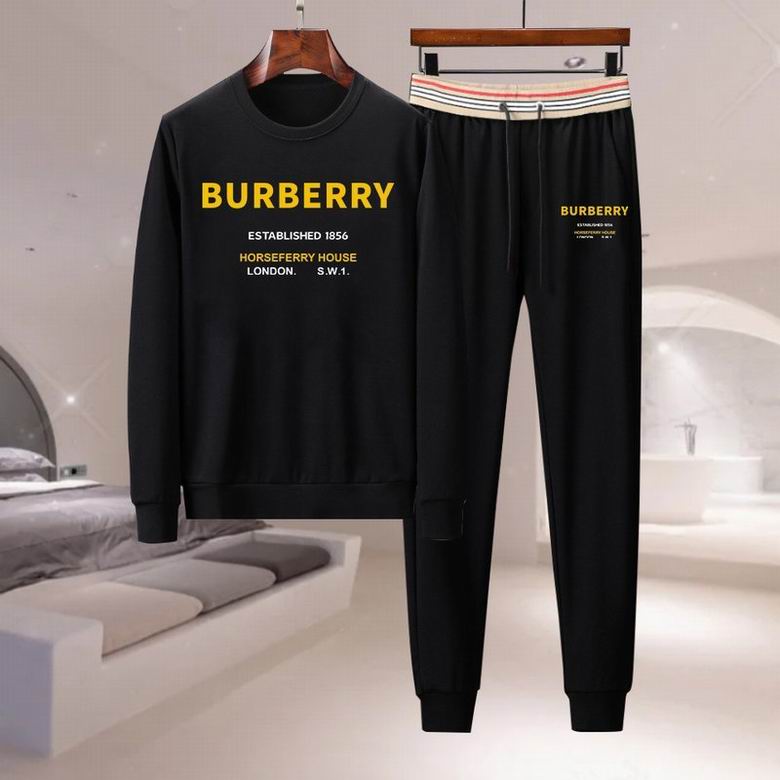Wholesale Cheap B urberry Designer Tracksuits for Sale