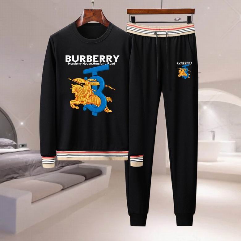 Wholesale Cheap B urberry Designer Tracksuits for Sale