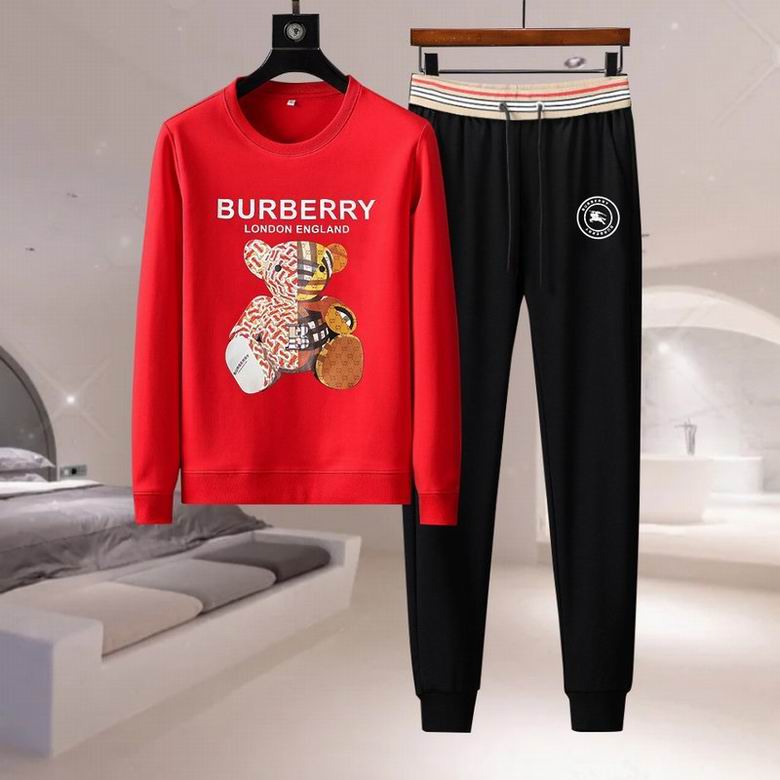 Wholesale Cheap B urberry Designer Tracksuits for Sale