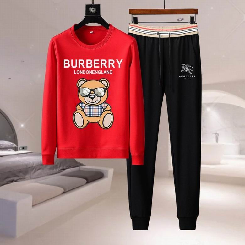 Wholesale Cheap B urberry Designer Tracksuits for Sale