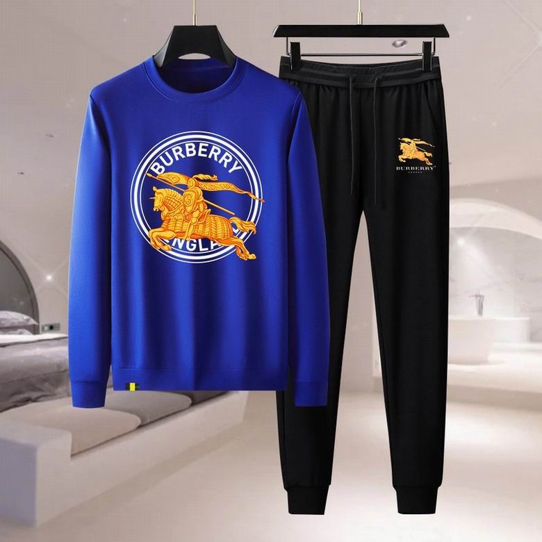 Wholesale Cheap B urberry Designer Tracksuits for Sale