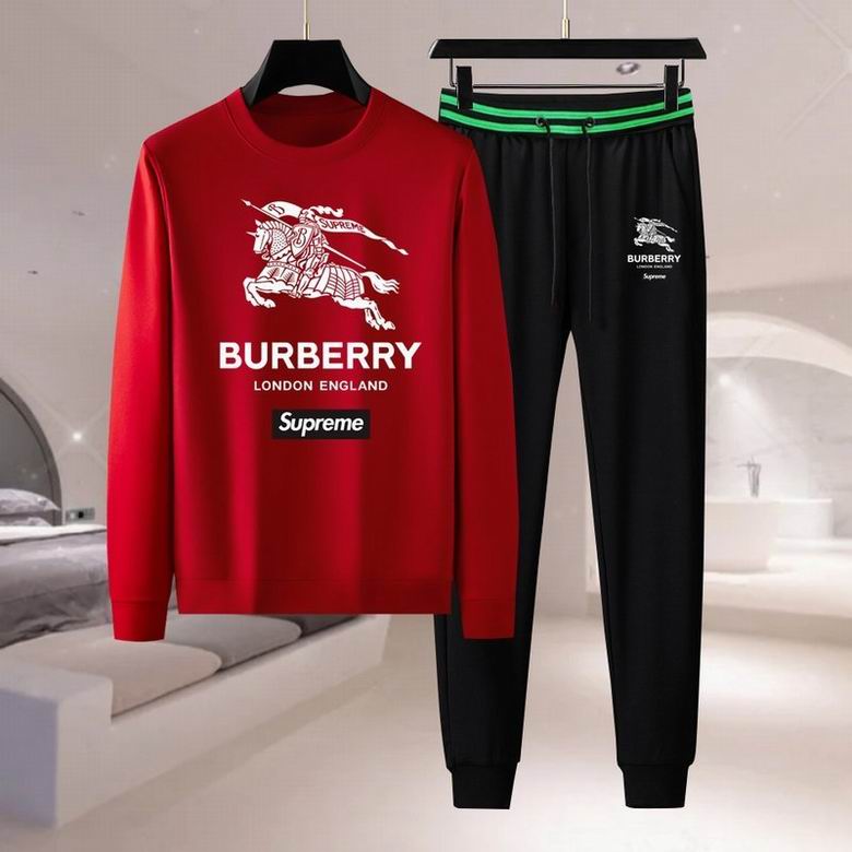 Wholesale Cheap B urberry Designer Tracksuits for Sale